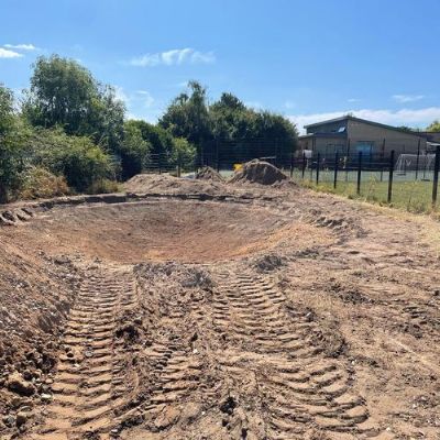 Phase 5 - Pond and bog area - Further detail coming soon............