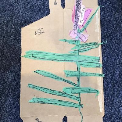 Year 3 created pictures of Early Marsh Orchid.