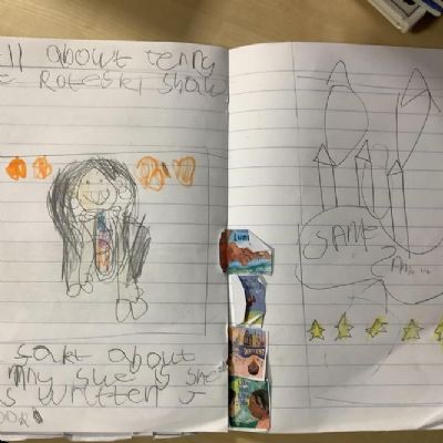 Amazing writing in Merian on World Book Day!