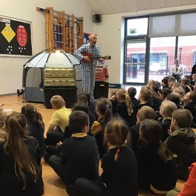 'To the moon and back' play
