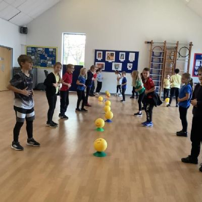 PE: Team games - showing cooperation and respect