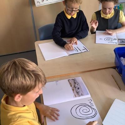 Art: Drawing with a charcoal