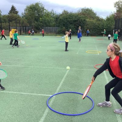 PE: Tennis skills