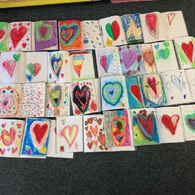 Values Day: Developing courage to try new things and thinking about love