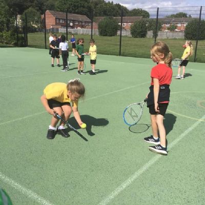 Year 3 learning so far- tennis skills, forest school, playing the glockenspiel