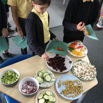 Year 4 DT Taste testing new foods