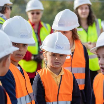 New build 'Topping-out' Ceremony