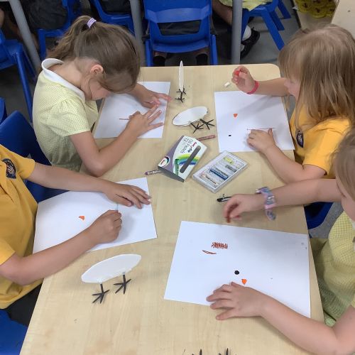 Art - Making 3D sculpture birds