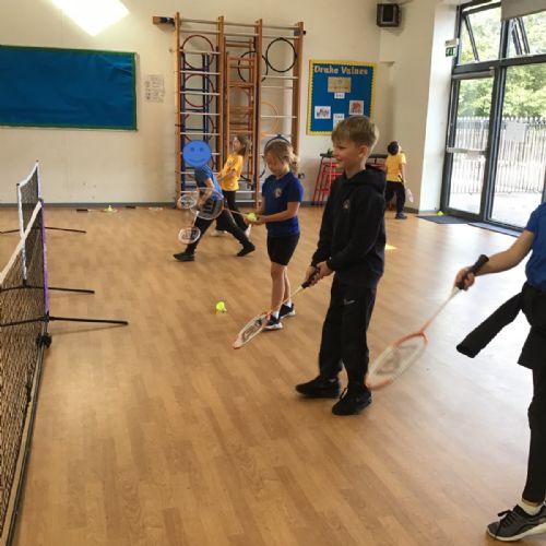 PE: Badminton