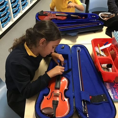Music: Recorders and Violin